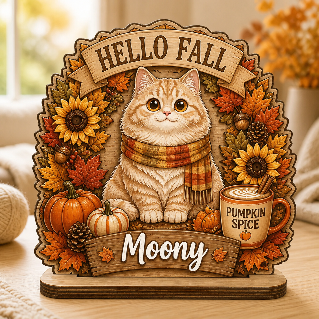 Hello Fall Cat Standee – Personalized Pet Name - Personalized Wooden custom shape Standing 2 layer (5mm) 2619ff0b-ce41-4ddd-a5bc-e93c03f4b693.png