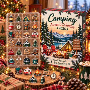 Camping Advent Calendar 2026, Christmas Countdown Gift, Outdoor Adventure Decor, Camping Lover Gift, Camper Christmas Ornament Set 26322131-178c-4128-87da-a2afe7f38f77-il_1588xN.8650566875_fnwv.jpg