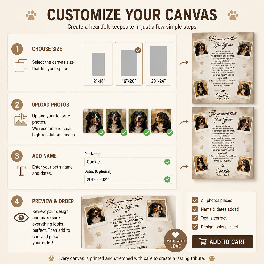 Pet Memorial Photo Collage Canvas – The Moment That You Left Me - Personalized Canvas 26ac4233-e07c-4c63-af27-c7bd3f5966a2.jpg