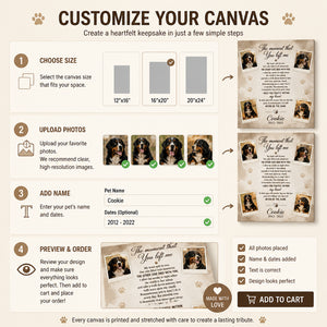 Pet Memorial Photo Collage Canvas – The Moment That You Left Me - Personalized Canvas 26ac4233-e07c-4c63-af27-c7bd3f5966a2.jpg