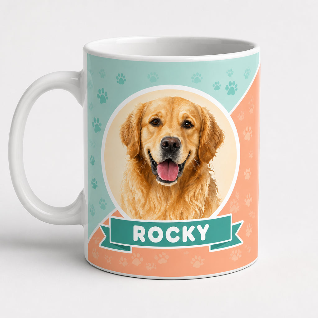 Custom Pet Portrait Mug – Photo-to-Watercolor with Pet Name - Personalized Mug 26c2697d-e49d-42ad-b88b-675d4d54f8bb.jpg