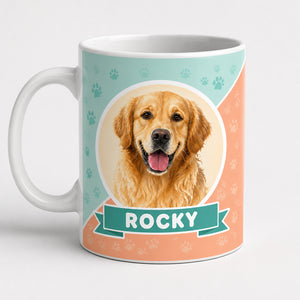 Custom Pet Portrait Mug – Photo-to-Watercolor with Pet Name - Personalized Mug 26c2697d-e49d-42ad-b88b-675d4d54f8bb.jpg