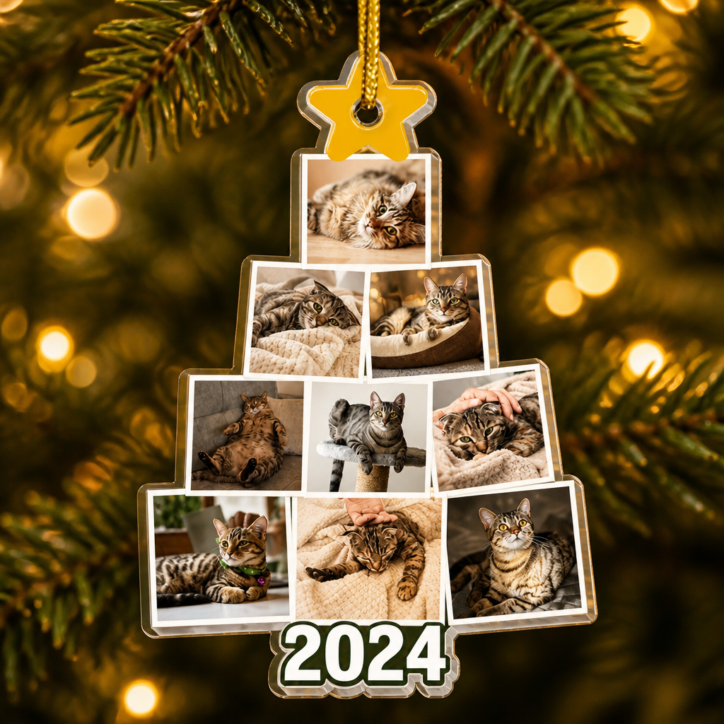 2024 Pet Photo Wreath Shape Ornament (9-Photo Collage) - Personalized Shape Ornament 26dd3167-3298-4cc0-a459-a17b6446e13e.png