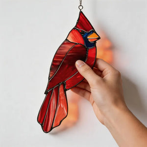Custom Red Cardinal Stained Glass Suncatcher, Handmade Bird Art Glass Ornament Window Hanging Decor, Christmas Gift, Memorial Home Accessory 26e0e5e4-4b2a-4be6-8feb-58629c744dbb-ghhhhhhhhhhhhh-8-.webp
