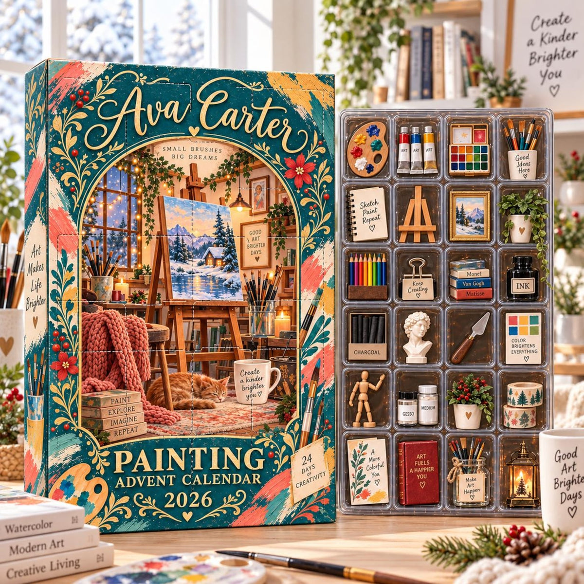 Personalized Painting Advent Calendar, Artist Christmas Countdown Box, Custom Name Art Lover Gift, 24 Days Creative Holiday Calendar 27098413-e4b2-4cc0-a8f1-16b976dae668-il_1588xN.8594405955_90zx.jpg