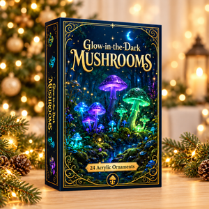 Glowing Mushrooms Advent Calendar 2026 - 24-Day Festive Countdown, Acrylic Charms Blind Box - Gift For Nature Lovers 2722727d-70a4-44ff-ac2d-44d2f1156097-mushroom-box.png