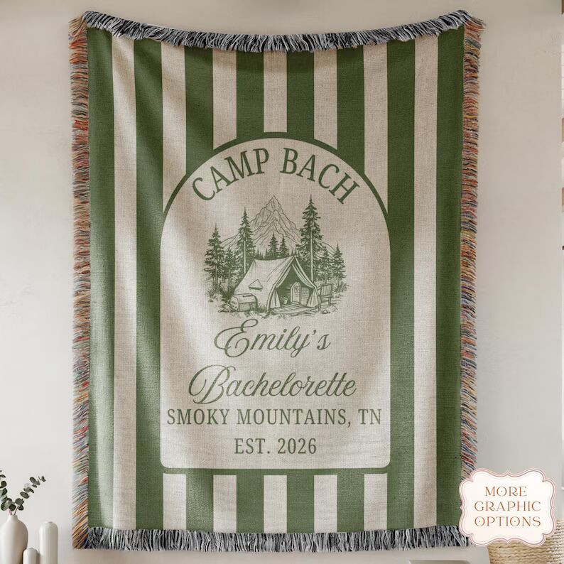 Custom Camp Bachelorette Woven Blanket, Glamping Weekend Decor, Bach Party Gift 272436ca-cfd9-4dd4-846f-4a525f591370-DSGF-FG-5-.jpg