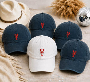 Custom Lobster Hat Coastal Embroidered Cap Beach Vacation Dad Hat New England Nautical Gift Summer Baseball Cap 2736cd6d-e55f-4955-b09a-f58fffc6c46e-cxcccc-4-.jpg
