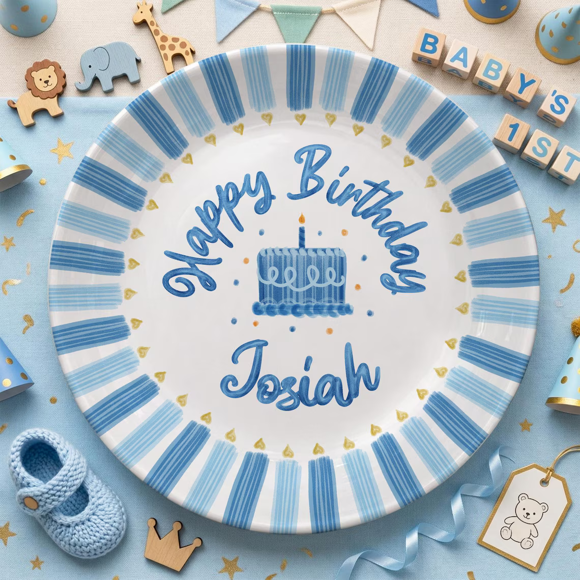 Personalized Birthday Plate for Boy, Custom Name Ceramic Keepsake, Birthday Gift for Kids, Family Party Decor, Memory Plate 273bc830-6752-48d0-a474-193003f02d1e-1.png