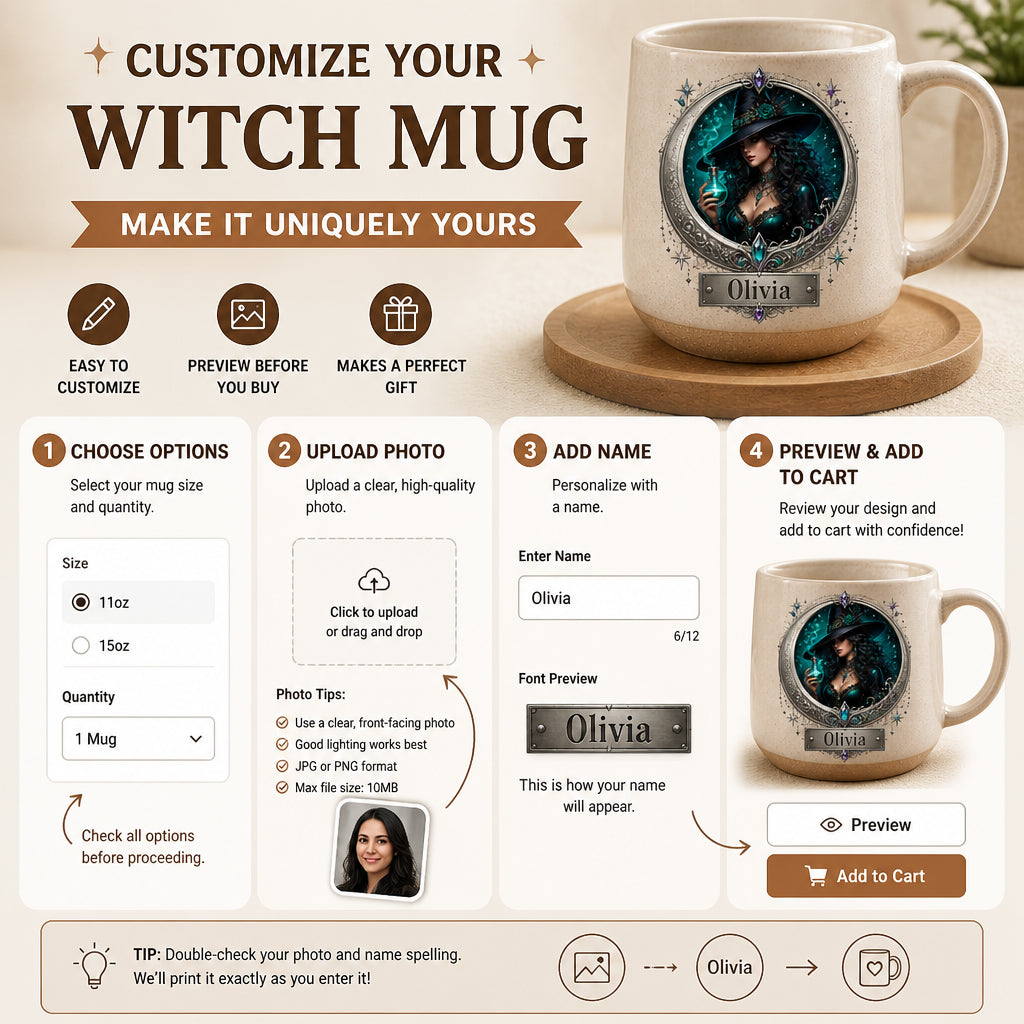 Personalized Witch Cameo Pottery Mug – Name Plaque - Personalized Pottery Mug 2741eb2c-da61-4a25-b087-5b7e076e2590.jpg