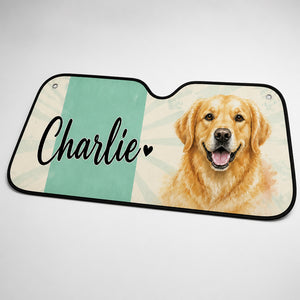 Custom Dog Name Auto Sun Shade – Watercolor Pup - Personalized Auto Sun Shade 2743a916-d0cb-49cb-9c3e-b359fd6692a3.jpg