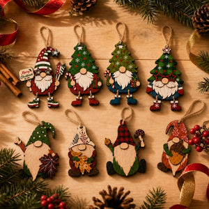 Wooden Christmas Decorations, Layered Hanging Ornaments For Christmas Tree, Rustic Farmhouse-style Holiday Mantel Decor 275e5596-a612-4b39-a42a-69dd7d64430b-kl4.jpg