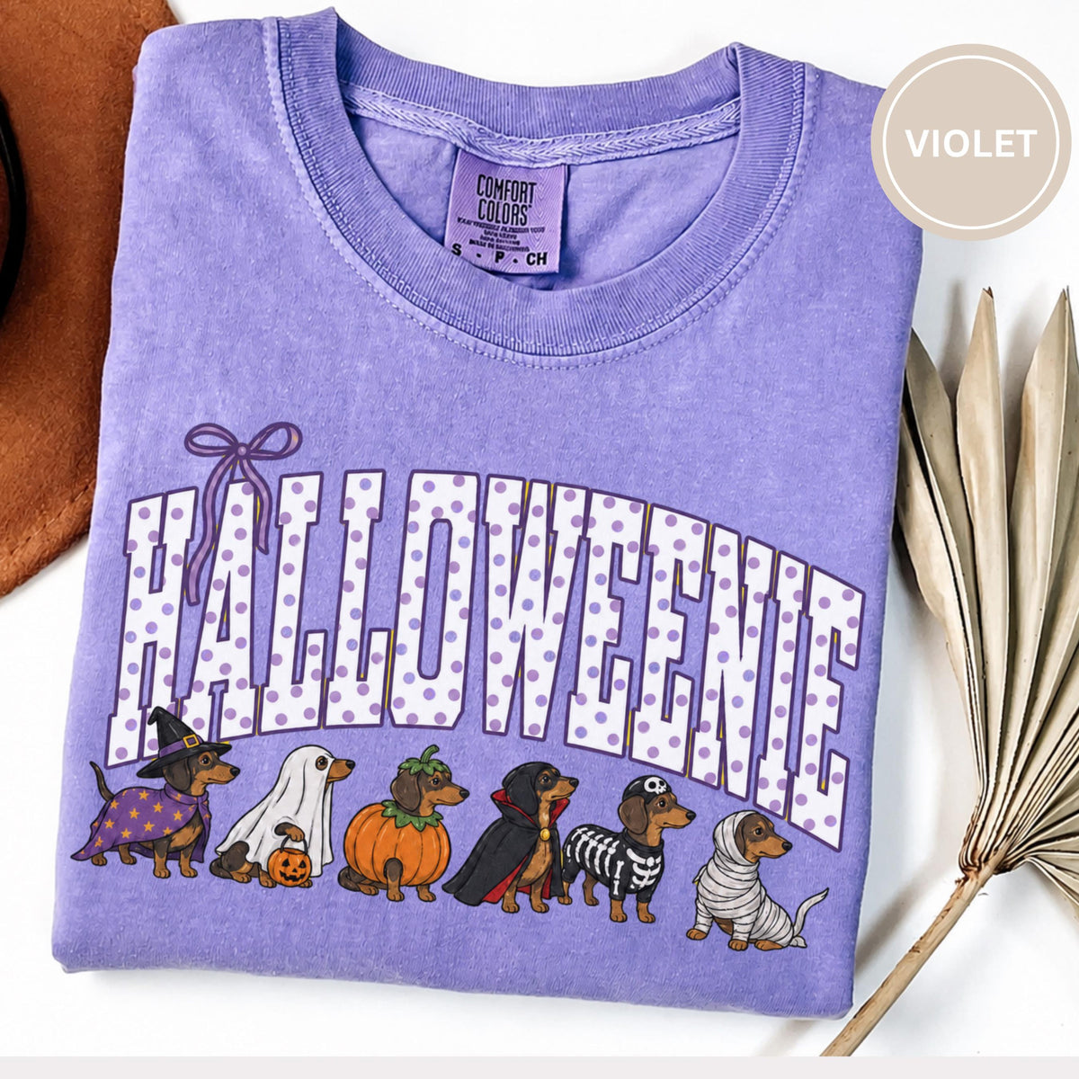 Halloween Dachshund Shirt Comfort Colors, Funny Halloweenie Dog Mom Tee, Wiener Dog Halloween Shirt, Doxie Mom Gift, Spooky Sausage Dog Tee 2774bc53-fd7d-4a41-90a2-746f37452db8-1.jpg