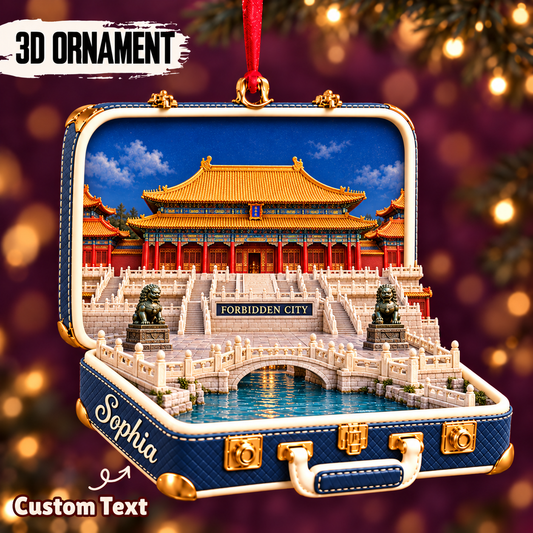 Personalized Forbidden City 3D Suitcase Christmas Ornament – Beijing Travel Souvenir & Gift for China Lovers 277cfb5d-2d31-48ac-9c4f-e0c8862b0342-Forbidden-City-Suitcase-Ornament.png