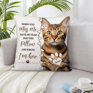 Dog Memorial Pillow,Pet Memorial Gift,Custom Loss of Pet Sympathy Gift with Pet's Picture,Pet Loss Gift,gift for dog cat lover,best dog