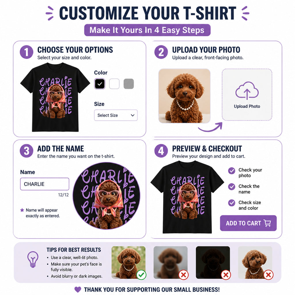 Custom Pet Name Retro Badge Tee - Personalized T-shirt 27ccbb40-f150-4542-b72e-d3acf37a3f59.jpg