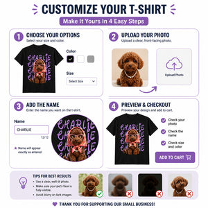 Custom Pet Name Retro Badge Tee - Personalized T-shirt 27ccbb40-f150-4542-b72e-d3acf37a3f59.jpg