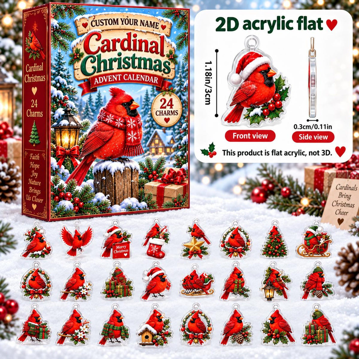 Personalized Cardinal Blind Box Advent Calendar 2026, 24 Mini Cardinal Charms, Custom Cardinal Outdoor Countdown Gift for Cardinal Lovers 27d07b7c-edff-40ae-8a21-10e8f1e2b181-il_1588xN.8574550727_le3b.jpg