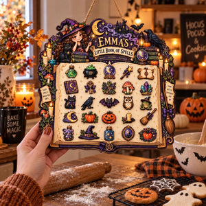 Personalized Wooden Halloween Advent Calendar: Hanging Witchy Charms 27d8a6ea-c64d-4363-9e0d-ef78539ab1cf-il_1588xN.8556477393_mohf.jpg