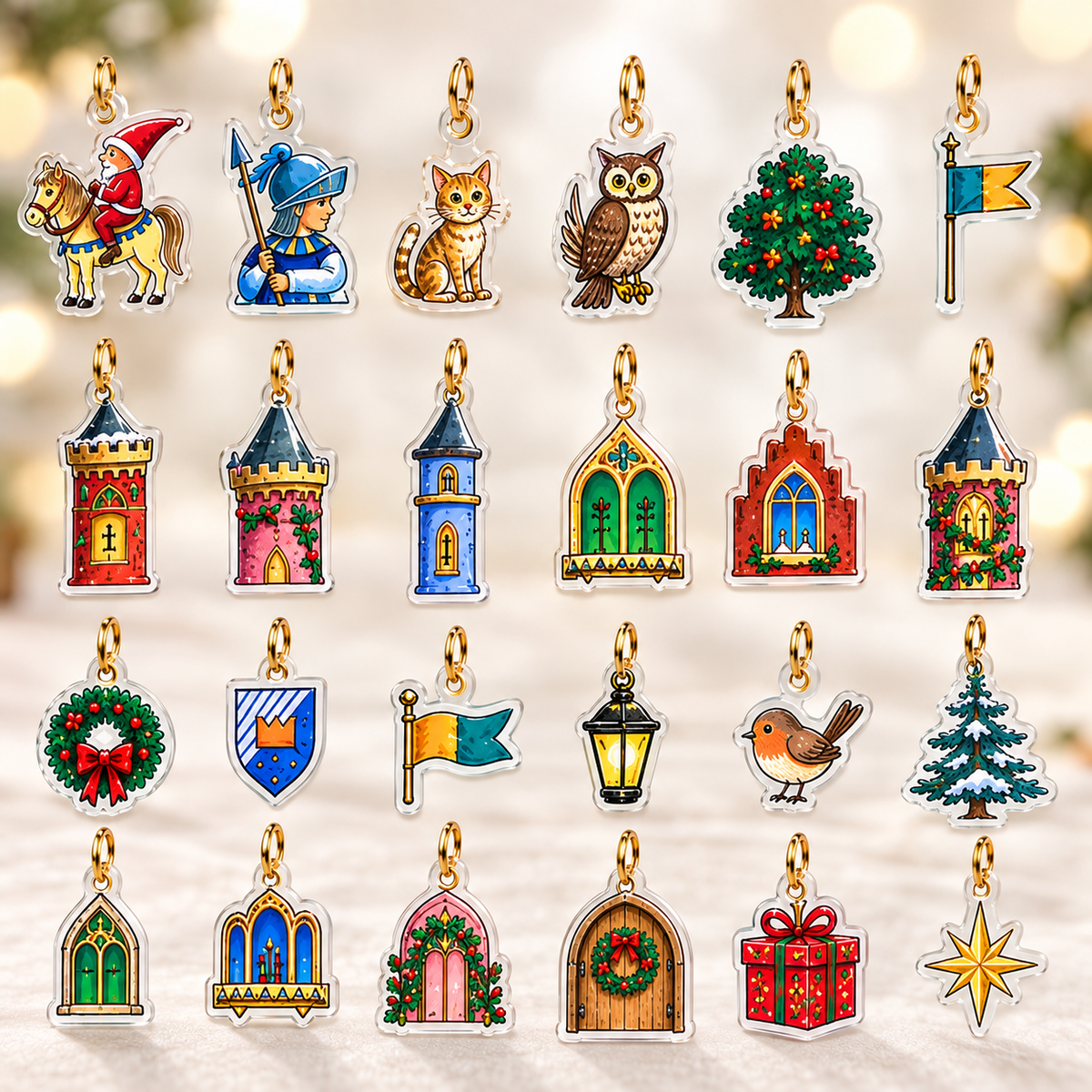 24-Piece Acrylic Charm Advent Calendar, Christmas Countdown Calendar with Collectible Charms, Holiday Gift for Kids & Families 27e077ec-ed70-4123-bd0b-6ae5ccd2c012-h2.png