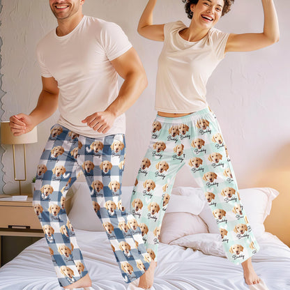 Personalized Face Plaid Pajama Pants: Custom Pet Photo Loungewear, Couple Matching Pants 27f585af-dabc-4564-a79f-d4c9d7d5c15b-il_fullxfull.8618316601_4a88.jpg