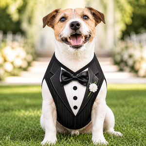 Wedding Tuxedo Print Dog Suit – Formal Pet Outfit - 3D V-neck Sleeveless Pet Suit 281c08cb-8061-4bad-a014-0dffcf861094.png