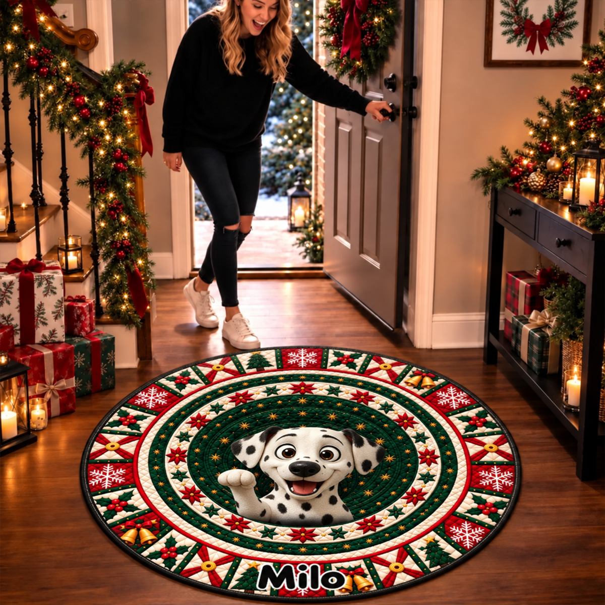 Jingle Bells My Dog Yells 3D Illusion Quilted Rug - Personalized Quilted Mat 28251464-f0fc-47d5-acb1-5218fce43e1a-MOCKUP-2.png