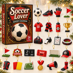 Soccer Theme Red Advent Calendar 2026 - 24-Day Festive Countdown, Acrylic Charms Blind Box - Gift For Soccer Lovers 284a196d-c2e0-4b55-bc92-6f118cada77b-red-soccer-box-charms.png