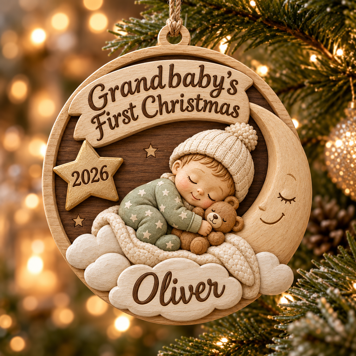Personalized Grandbaby’s First Christmas Ornament 2026 – Custom Baby Name Keepsake, Moon & Teddy Bear Design, Gift for New Grandparents 284fa192-2e6a-44cb-8157-fe93c10788b0-Grandbaby-s-First-Christmas-Keepsake-Ornament.png