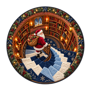 Personalized Quilted Round Mat - Merry Moments All Season - Personalized Christmas Birthday GiftFor Mom, Dad, Family, Husband, Wife 2869fab3-69fb-4cb5-b716-74c0c3a214a6-2.png