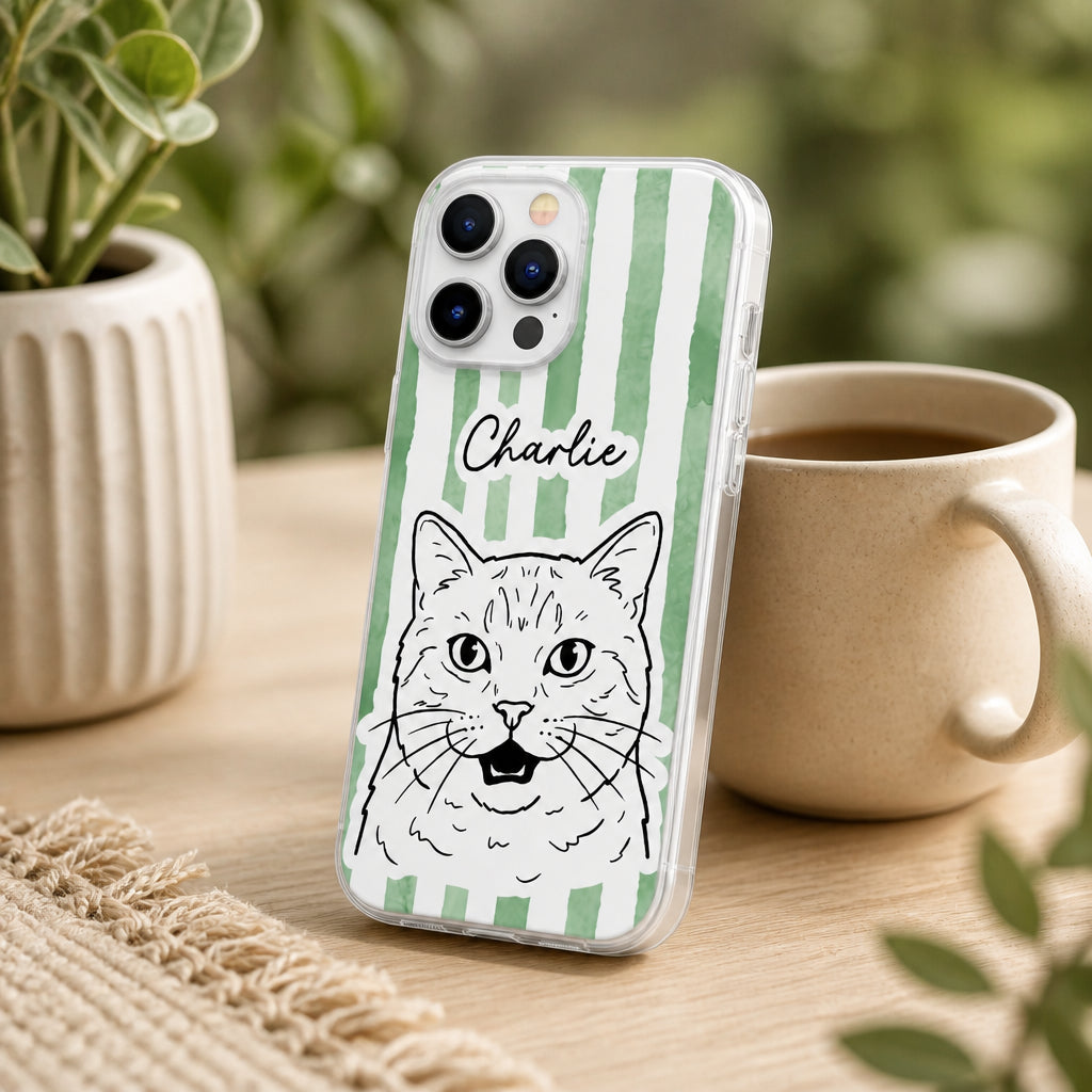 Custom Pet Portrait Phone Case – Ink Line Art on Pastel Color-Blocks - Personalized Phonecase 28721e8b-6088-49a0-9a1f-aca271d04188.jpg