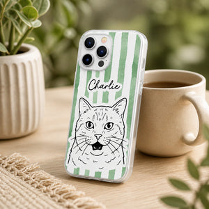 Custom Pet Portrait Phone Case – Ink Line Art on Pastel Color-Blocks - Personalized Phonecase 28721e8b-6088-49a0-9a1f-aca271d04188.jpg