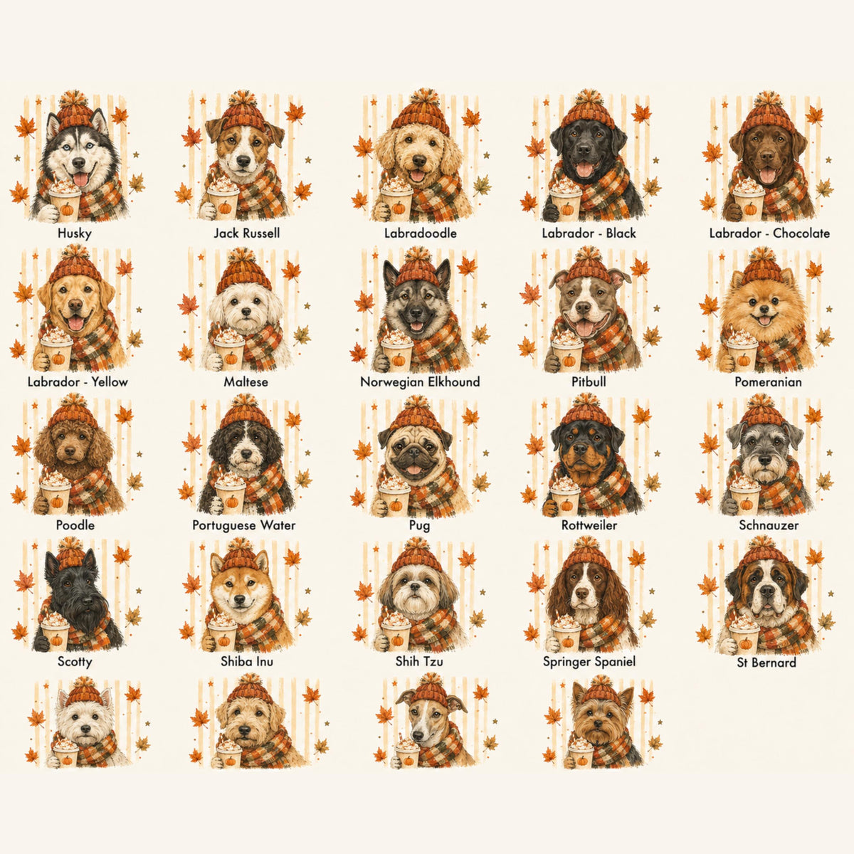 Fall Dogs Comfort Colors Shirt 120+ Dog Breeds, Personalized Dog Mom Tee, Autumn Cosy Dog T-Shirt, Pumpkin Spice Autumn Custom Pet Portrait 28c169a5-ccd8-4dfb-9adc-851129a51ff8-6.jpg