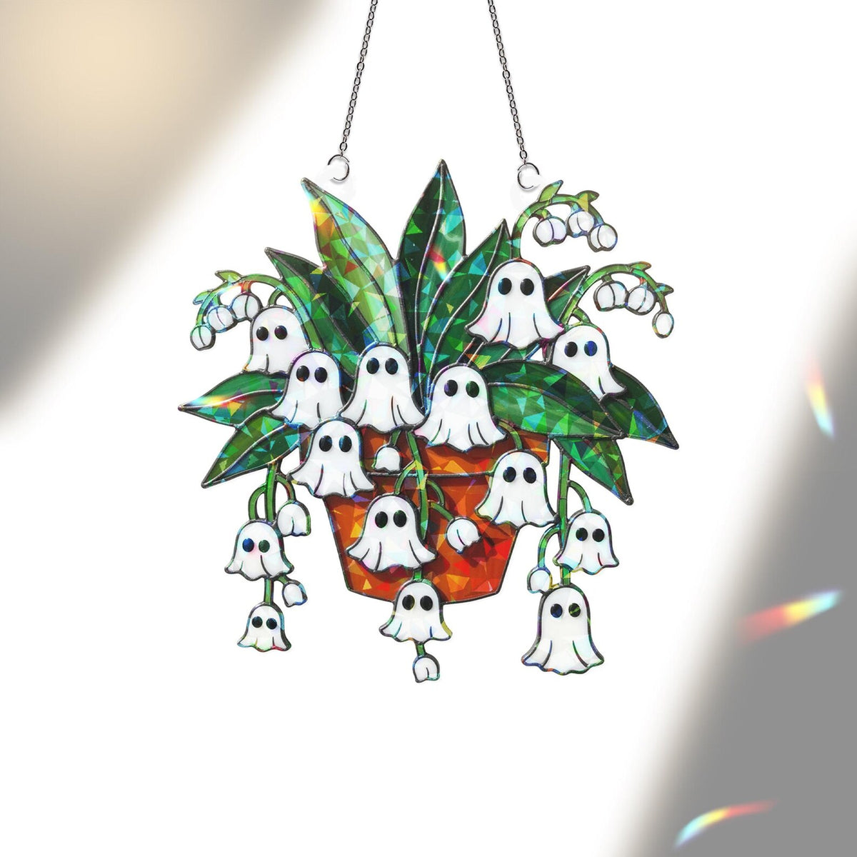 Ghost Lily of the Valley Holographic Suncatcher, Spooky Halloween Window Hanging Decor 28c9e5aa-dd65-499b-a62b-9d21dd4b57e5-79.jpg