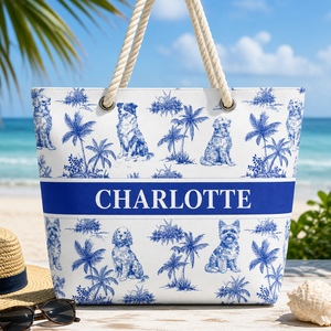 Nautical Dogs Toile Personalized Name Tote - Personalized AOP Tote 28cd4ef8-f8dd-4bfe-94db-7b73b4a0b639.png