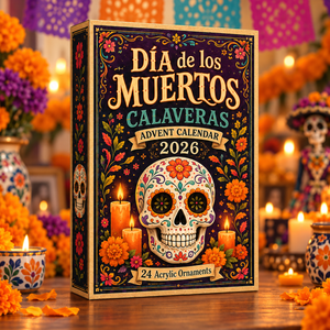 Dia de los Muertos Calaveras Advent Calendar 2026 - 24-Day Festive Countdown, Acrylic Charms Blind Box - Gift For Family & Friends 28ce66a8-ae24-45e2-bf0f-f6cdd5720ff0-D-a-de-los-Muertos-box.png