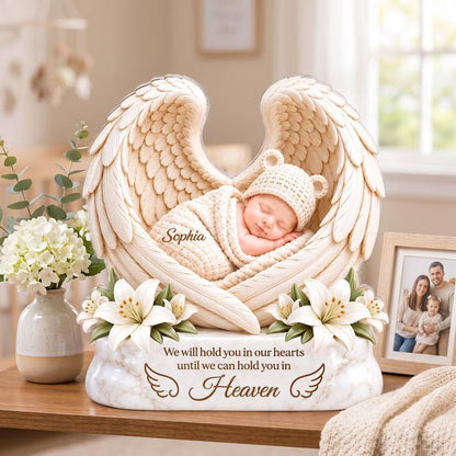 Hold You in Heaven - Personalized Baby Loss Memorial Acrylic Plaque, Angel Baby Keepsake,, Baby in Heaven Decor, Bereavement Gift 28dfa702-9b0d-4a6c-b507-3ccf1d6200c9-dfgre-7-.jpg