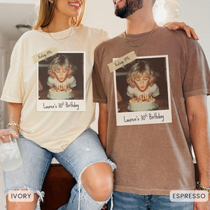 Personalised Vintage Photo And Year Shirt, Custom Picture Birthday Shirt, Retro 30th Birthday Gift, 40th Birthday Gift 28e0fe8d-4648-415c-937d-d5ace4b1b89d-dfgf-9-.jpg