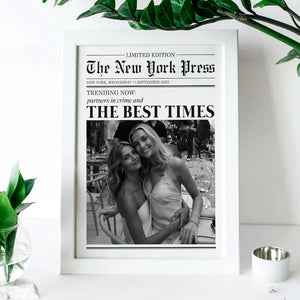 Custom Newspaper Photo Print, Friendship Gift, Girly Room Decor 28e63b03-dab3-4592-beeb-f47513fe1218-tyuty-1-.webp