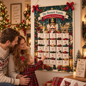 Personalized Reusable Fabric Advent Calendar, Nutcracker Christmas Countdown, Custom Family 25 Pocket Advent Calendar, Holiday Wall Decor 29286149-0c32-49ee-bb93-8e80a0ef0ed4-il_1588xN.8528074774_7zan.jpg