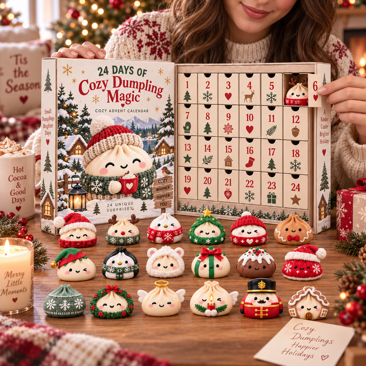 Dumpling Advent Calendar 2026, 24 Days Squishy Christmas Countdown, Cute Kawaii Dumpling Toys, Holiday Surprise Gift for Kids 292e0680-1b33-4422-a559-0d3637cfa5d3-57886e3d-8d63-4b15-b1e7-572cdf77f8bf.png