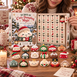 Dumpling Advent Calendar 2026, 24 Days Squishy Christmas Countdown, Cute Kawaii Dumpling Toys, Holiday Surprise Gift for Kids 292e0680-1b33-4422-a559-0d3637cfa5d3-57886e3d-8d63-4b15-b1e7-572cdf77f8bf.png