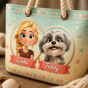 Custom Person & Pet Cartoon Beach Tote with Names - Personalized AOP Tote 2936b59d-6a52-4d0b-a390-f7d1f4c2e887.jpg