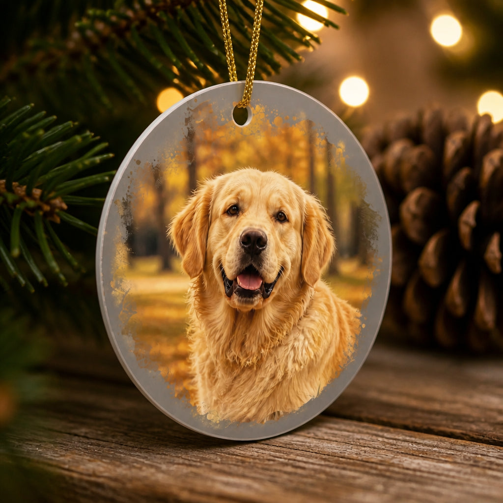 2-Sided Pet Memorial Photo Ornament – No Longer By My Side - Personalized Aluminum Ornament 294e992b-7d45-4d07-8375-fbc5635c6119.jpg
