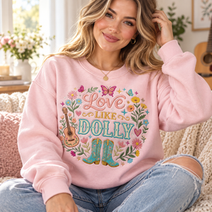 Love Like Embroidered Sweatshirt, Country Music Shirt, Floral Guitar Cowboy Boots Crewneck, Country Fan Gift 2952468a-7750-4a78-8451-3daaea99ba97-367d346c-cfb0-47b8-83d6-6975e548ae1e.png