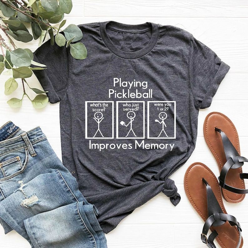 Funny Pickleball Gifts, Pickleball Player Shirt, Women Tshirt, Pickleball Clothing, Sport Graphic Tees, Shirts for Men, Gift for Her