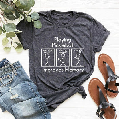 Funny Pickleball Gifts, Pickleball Player Shirt, Women Tshirt, Pickleball Clothing, Sport Graphic Tees, Shirts for Men, Gift for Her