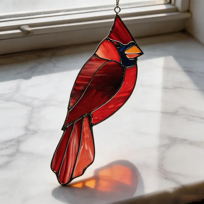 Custom Red Cardinal Stained Glass Suncatcher, Handmade Bird Art Glass Ornament Window Hanging Decor, Christmas Gift, Memorial Home Accessory 2993f286-e352-480f-9ec7-f512e54f5e29-ghhhhhhhhhhhhh-11-.webp