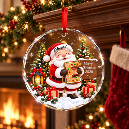 Personalized Kid Name Ornament, Letter Gingerbread with Snowman Keepsake 299a25ac-7a80-4aba-ba59-885c33d2afc5-banner-4.png