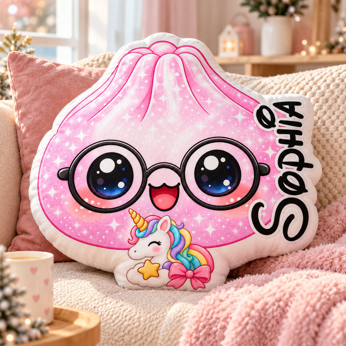 Cute Dumplings Family Christmas Funny Keepsake - Custom Shaped Pillow - Personalized Gifts for Kids 29ce834d-004b-43b9-a4f8-91e32caa9828-banner-1-1-.jpg